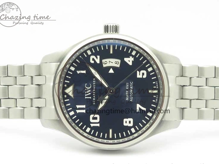 MIROTIME 1231 Mark XVII IW327014 Le Petit Prince MKS 1:1 Best Edition Blue Dial on SS Bracelet MIYOTA 9015 V FastDry 7191